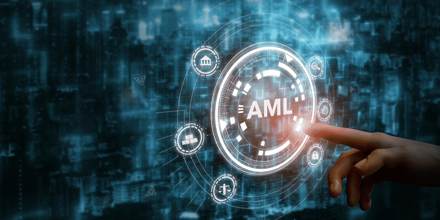 Anti Money Laundering (AML) regulations and compliance concept. Turning to regulatory web data to enhance AML compliance and mitigate liability. Fighting dirty money and illicit financial flows.